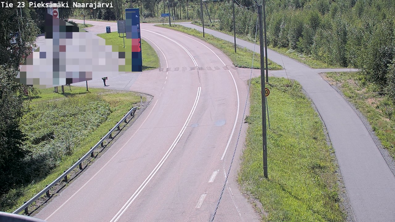 Kelikamerat Kuva Tie 23 Pieksämäki, Naarajärvi, Pieksämäki, Etelä-Savo