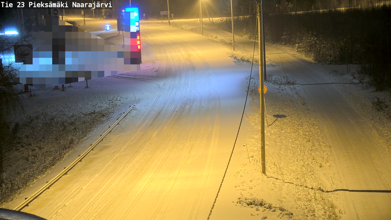 Kelikamerat Kuva Tie 23 Pieksämäki, Naarajärvi, Pieksämäki, Etelä-Savo