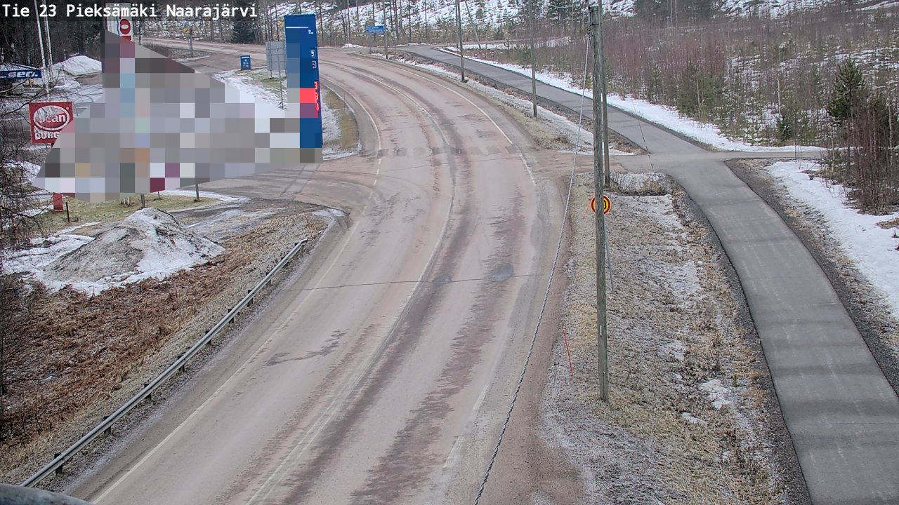 Kelikamerat Kuva Tie 23 Pieksämäki, Naarajärvi, Pieksämäki, Etelä-Savo