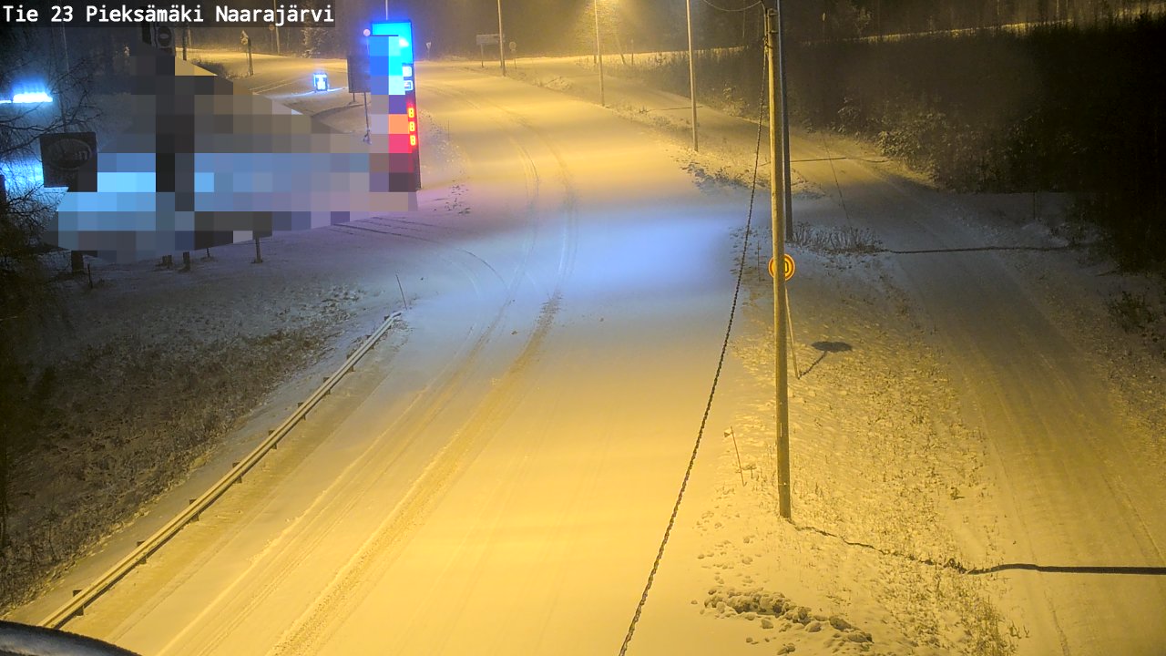 Kelikamerat Kuva Tie 23 Pieksämäki, Naarajärvi, Pieksämäki, Etelä-Savo