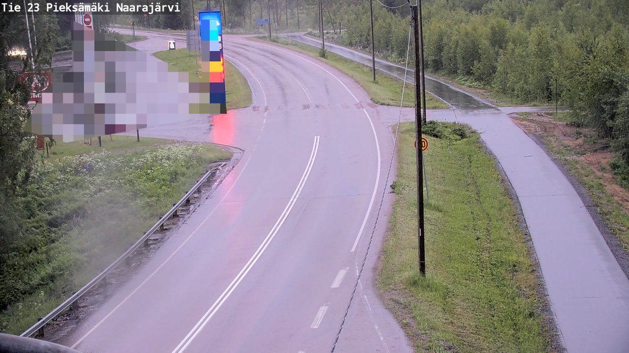 Kelikamerat Kuva Tie 23 Pieksämäki, Naarajärvi, Pieksämäki, Etelä-Savo
