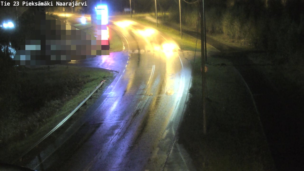Weather Camera Image Road 23 Pieksämäki, Naarajärvi, Pieksämäki, Etelä-Savo