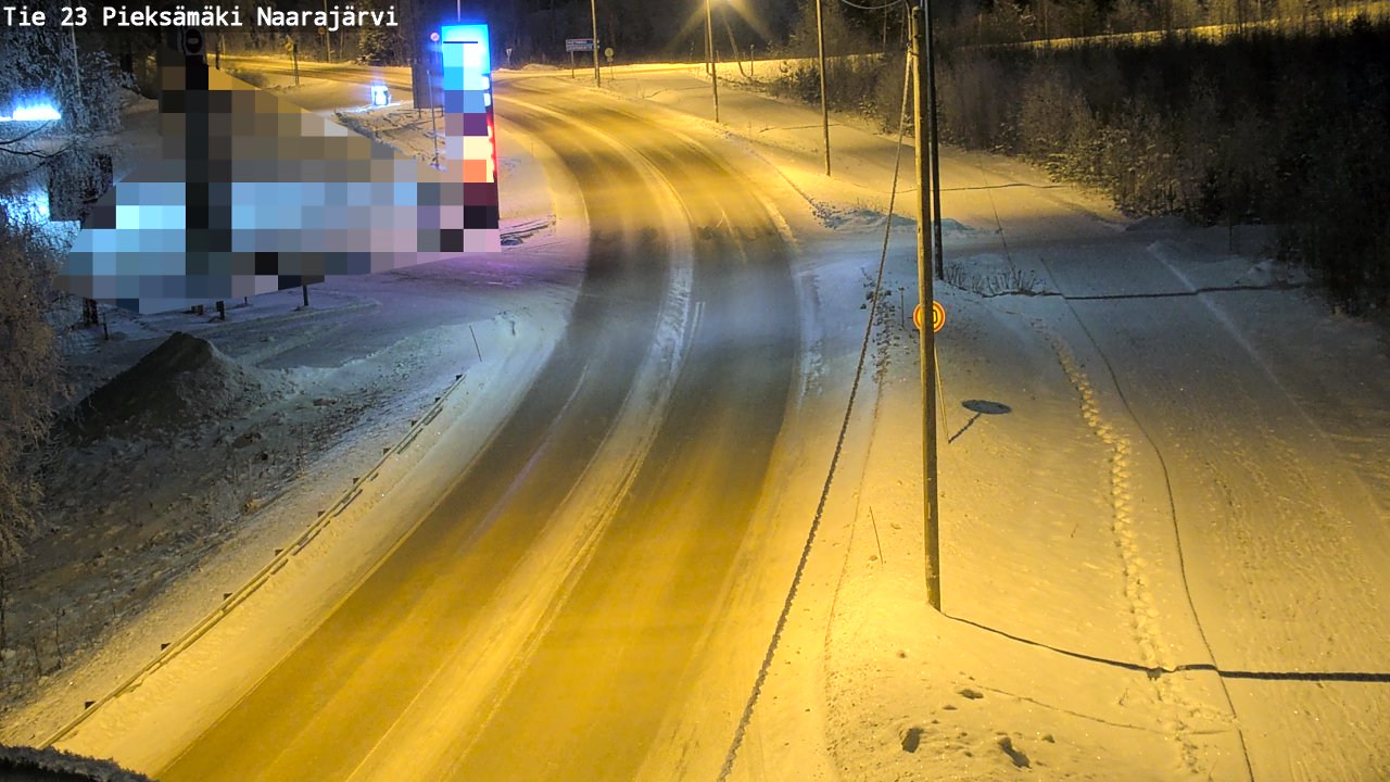 Kelikamerat Kuva Tie 23 Pieksämäki, Naarajärvi, Pieksämäki, Etelä-Savo