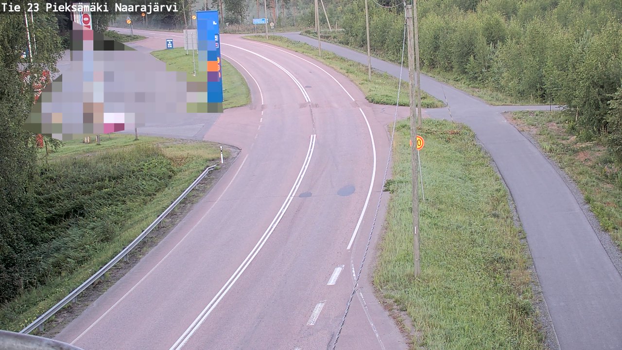 Kelikamerat Kuva Tie 23 Pieksämäki, Naarajärvi, Pieksämäki, Etelä-Savo