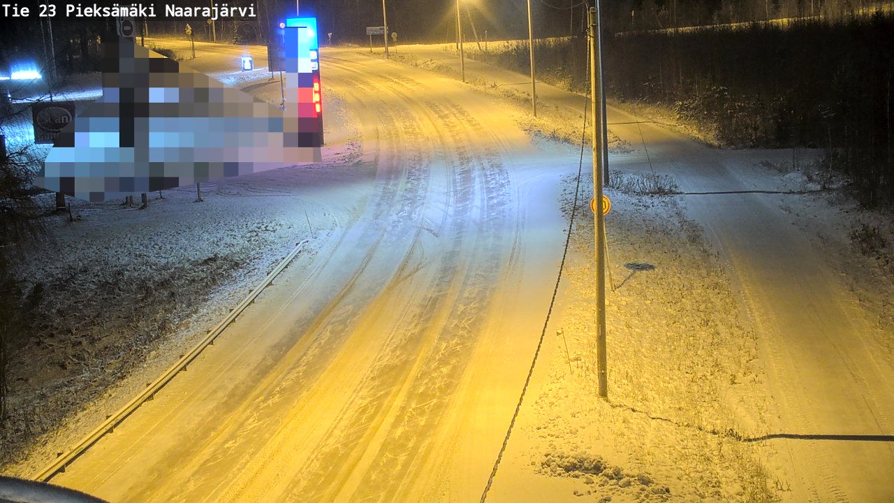 Kelikamerat Kuva Tie 23 Pieksämäki, Naarajärvi, Pieksämäki, Etelä-Savo