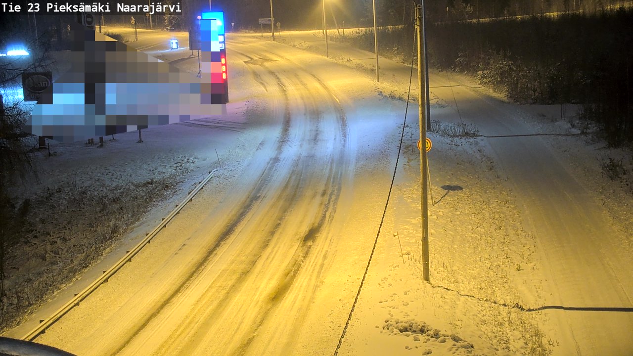 Kelikamerat Kuva Tie 23 Pieksämäki, Naarajärvi, Pieksämäki, Etelä-Savo