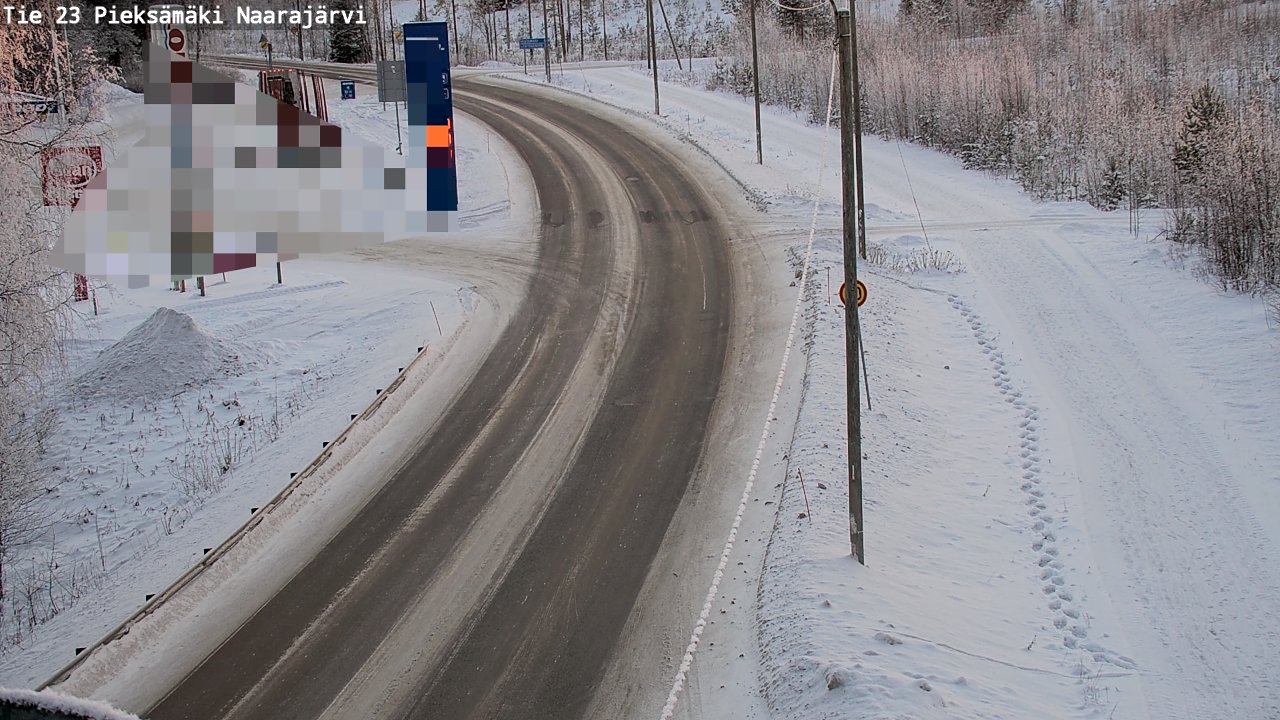 Kelikamerat Kuva Tie 23 Pieksämäki, Naarajärvi, Pieksämäki, Etelä-Savo