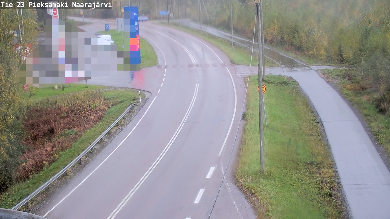 Weather Camera Image Road 23 Pieksämäki, Naarajärvi, Pieksämäki, Etelä-Savo
