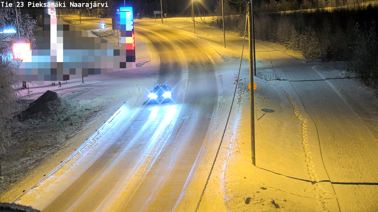 Kelikamerat Kuva Tie 23 Pieksämäki, Naarajärvi, Pieksämäki, Etelä-Savo