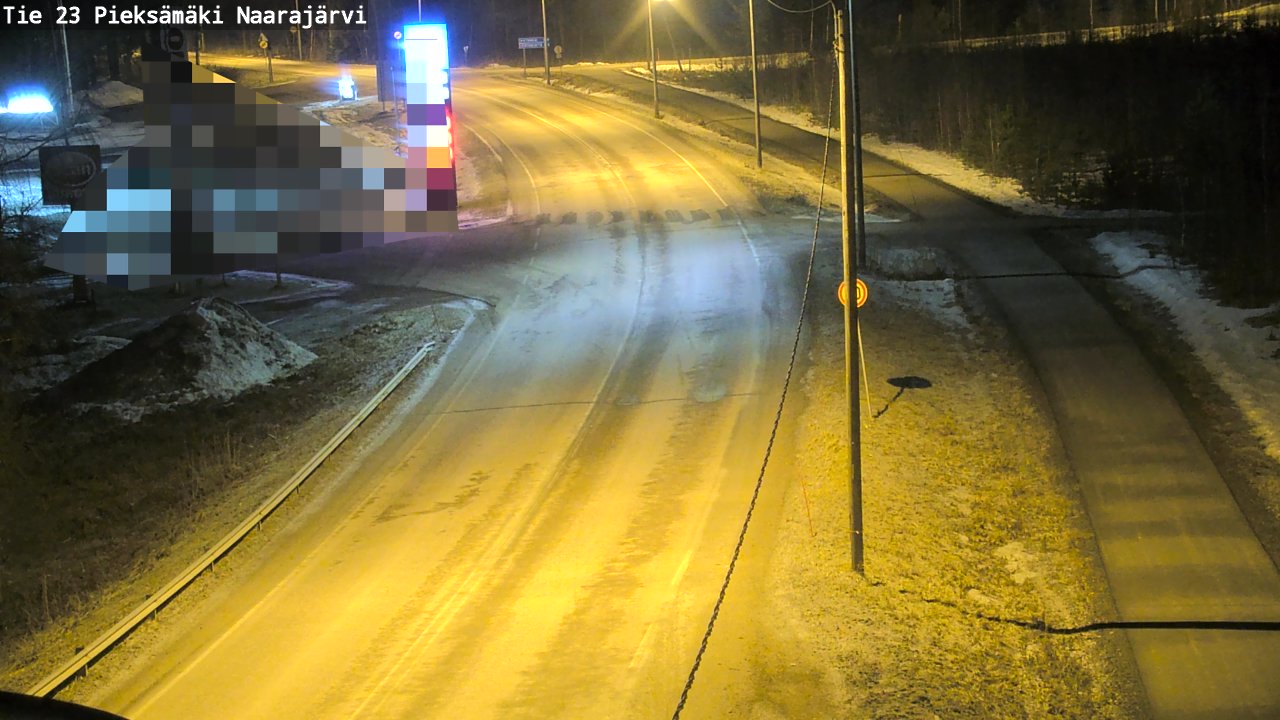 Kelikamerat Kuva Tie 23 Pieksämäki, Naarajärvi, Pieksämäki, Etelä-Savo