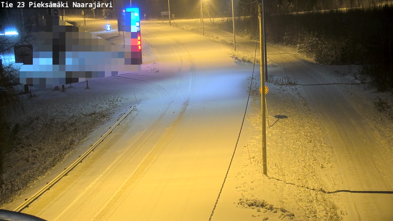 Kelikamerat Kuva Tie 23 Pieksämäki, Naarajärvi, Pieksämäki, Etelä-Savo
