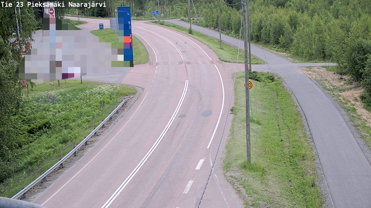 Kelikamerat Kuva Tie 23 Pieksämäki, Naarajärvi, Pieksämäki, Etelä-Savo