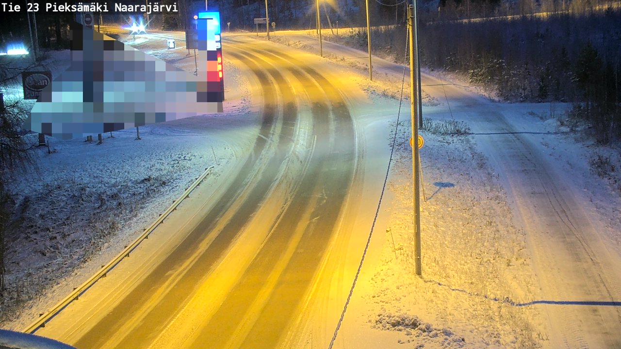 Kelikamerat Kuva Tie 23 Pieksämäki, Naarajärvi, Pieksämäki, Etelä-Savo