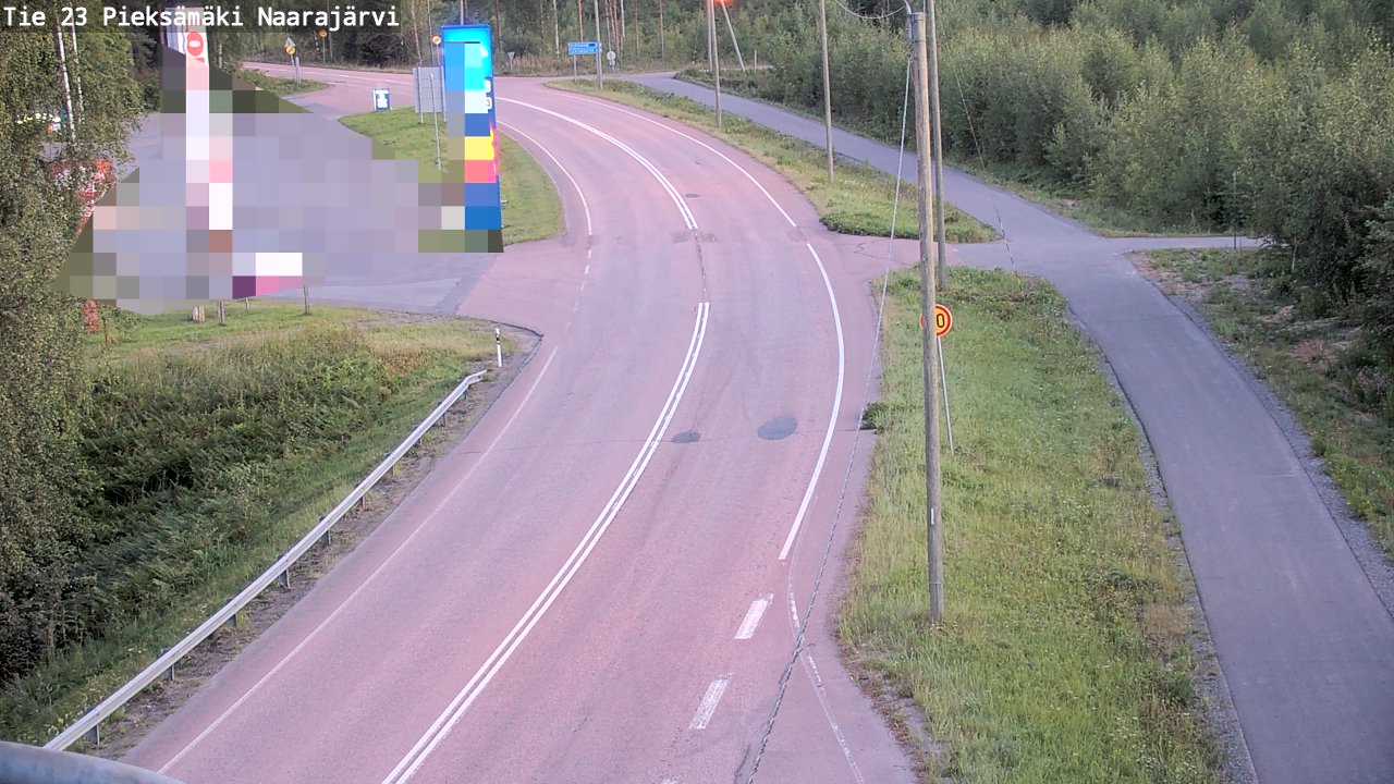 Kelikamerat Kuva Tie 23 Pieksämäki, Naarajärvi, Pieksämäki, Etelä-Savo