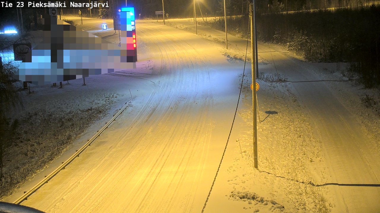 Kelikamerat Kuva Tie 23 Pieksämäki, Naarajärvi, Pieksämäki, Etelä-Savo