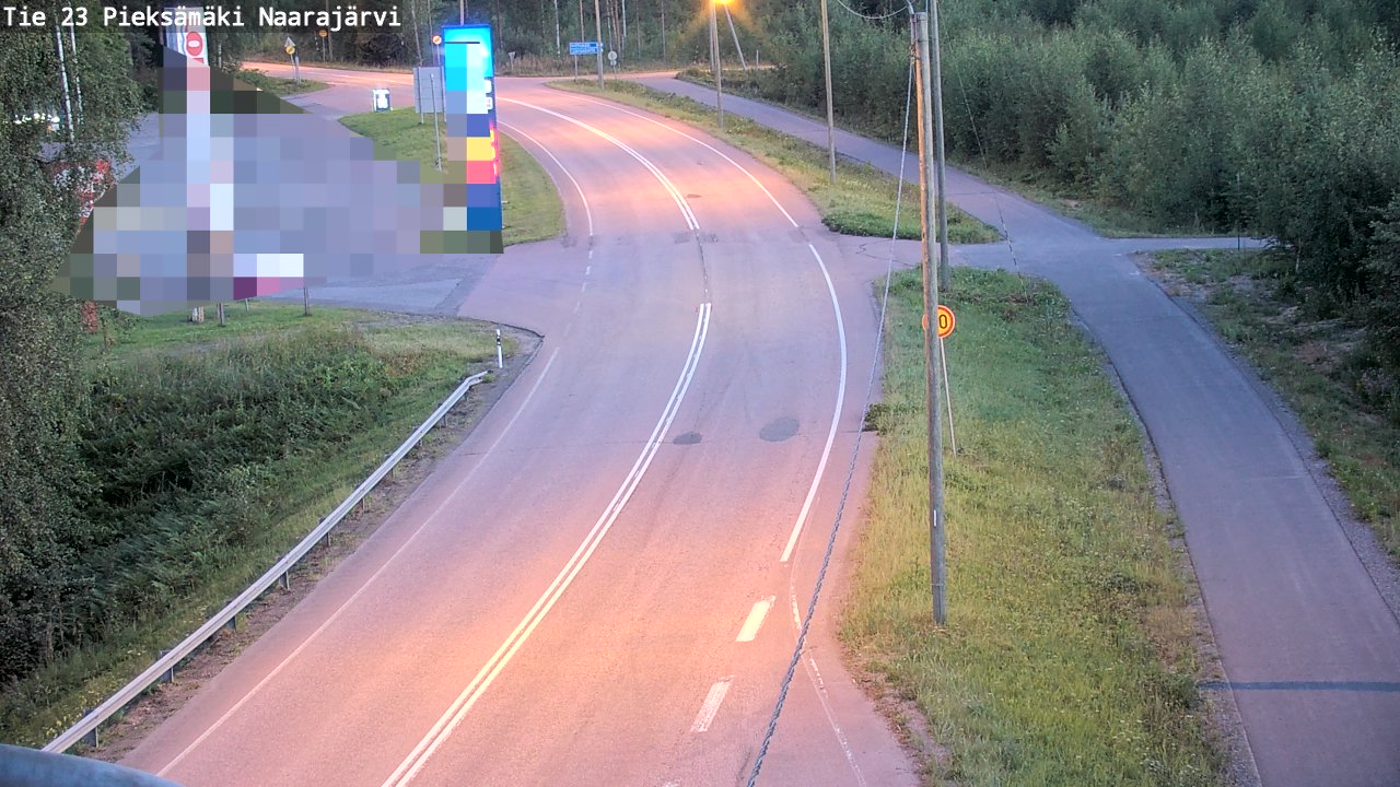 Kelikamerat Kuva Tie 23 Pieksämäki, Naarajärvi, Pieksämäki, Etelä-Savo