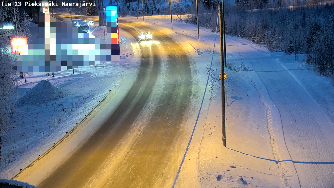 Kelikamerat Kuva Tie 23 Pieksämäki, Naarajärvi, Pieksämäki, Etelä-Savo