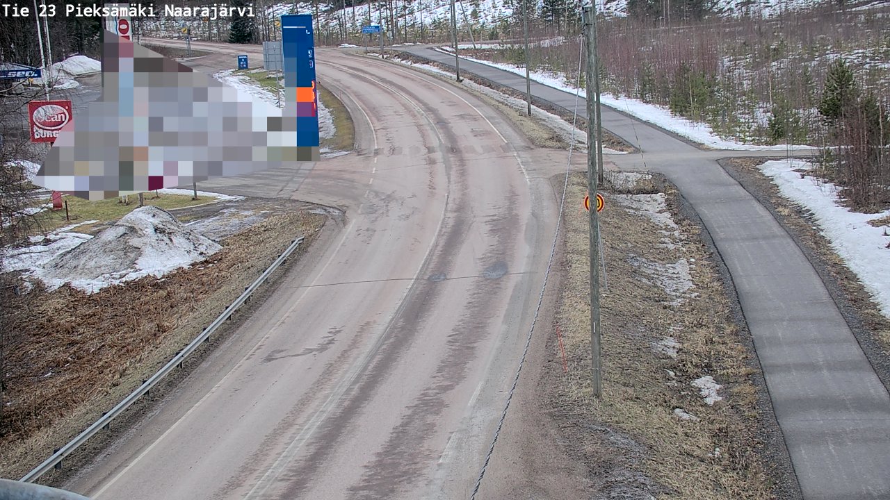 Kelikamerat Kuva Tie 23 Pieksämäki, Naarajärvi, Pieksämäki, Etelä-Savo