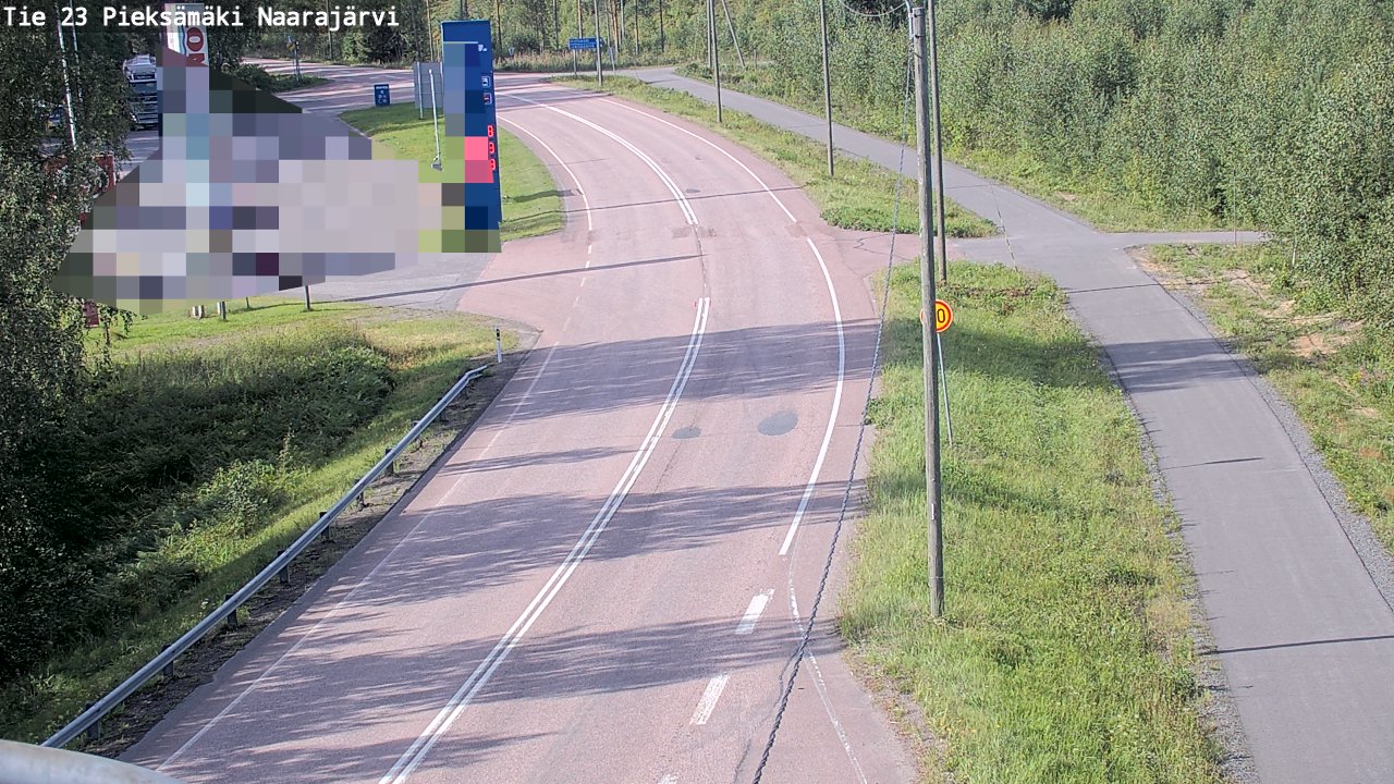 Kelikamerat Kuva Tie 23 Pieksämäki, Naarajärvi, Pieksämäki, Etelä-Savo