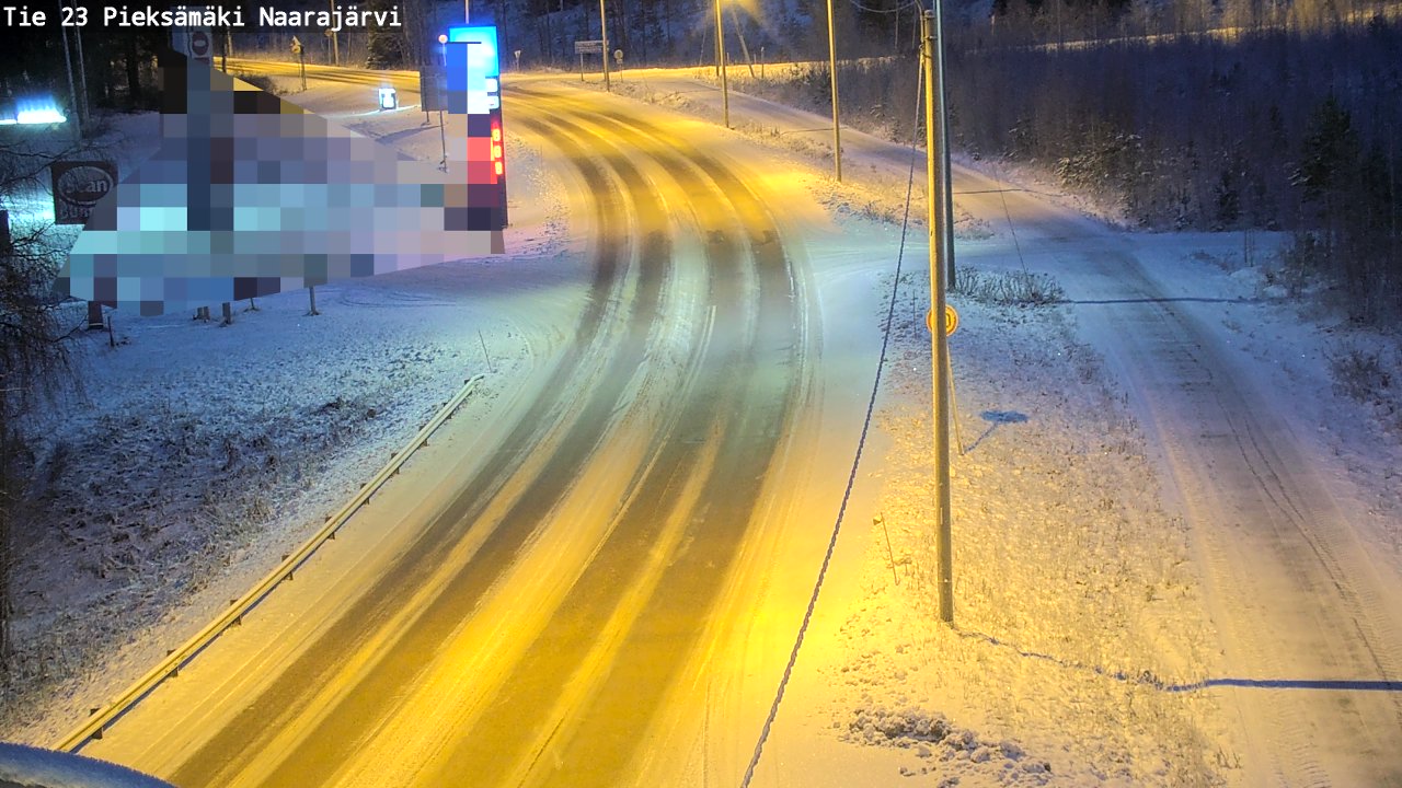 Kelikamerat Kuva Tie 23 Pieksämäki, Naarajärvi, Pieksämäki, Etelä-Savo