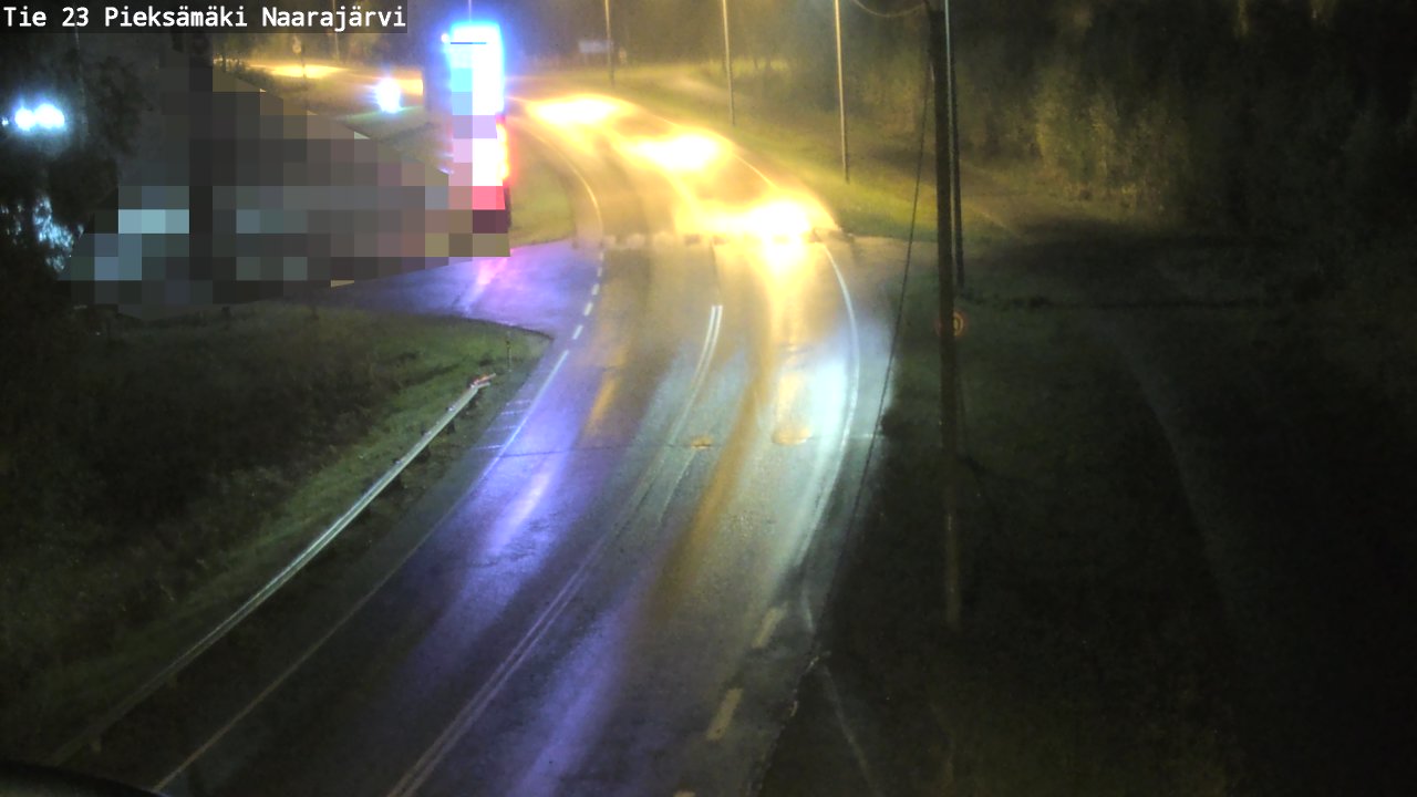 Weather Camera Image Road 23 Pieksämäki, Naarajärvi, Pieksämäki, Etelä-Savo