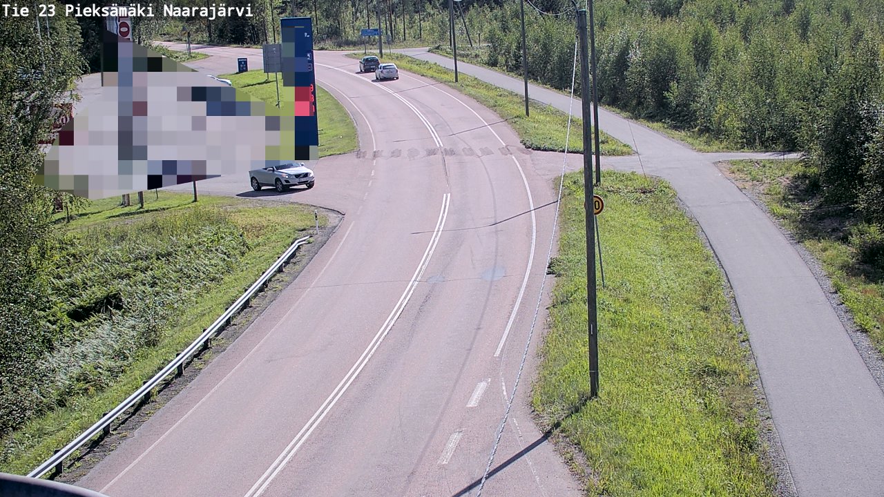 Kelikamerat Kuva Tie 23 Pieksämäki, Naarajärvi, Pieksämäki, Etelä-Savo