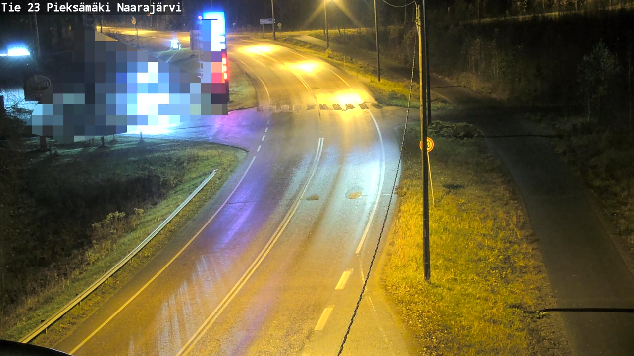 Kelikamerat Kuva Tie 23 Pieksämäki, Naarajärvi, Pieksämäki, Etelä-Savo