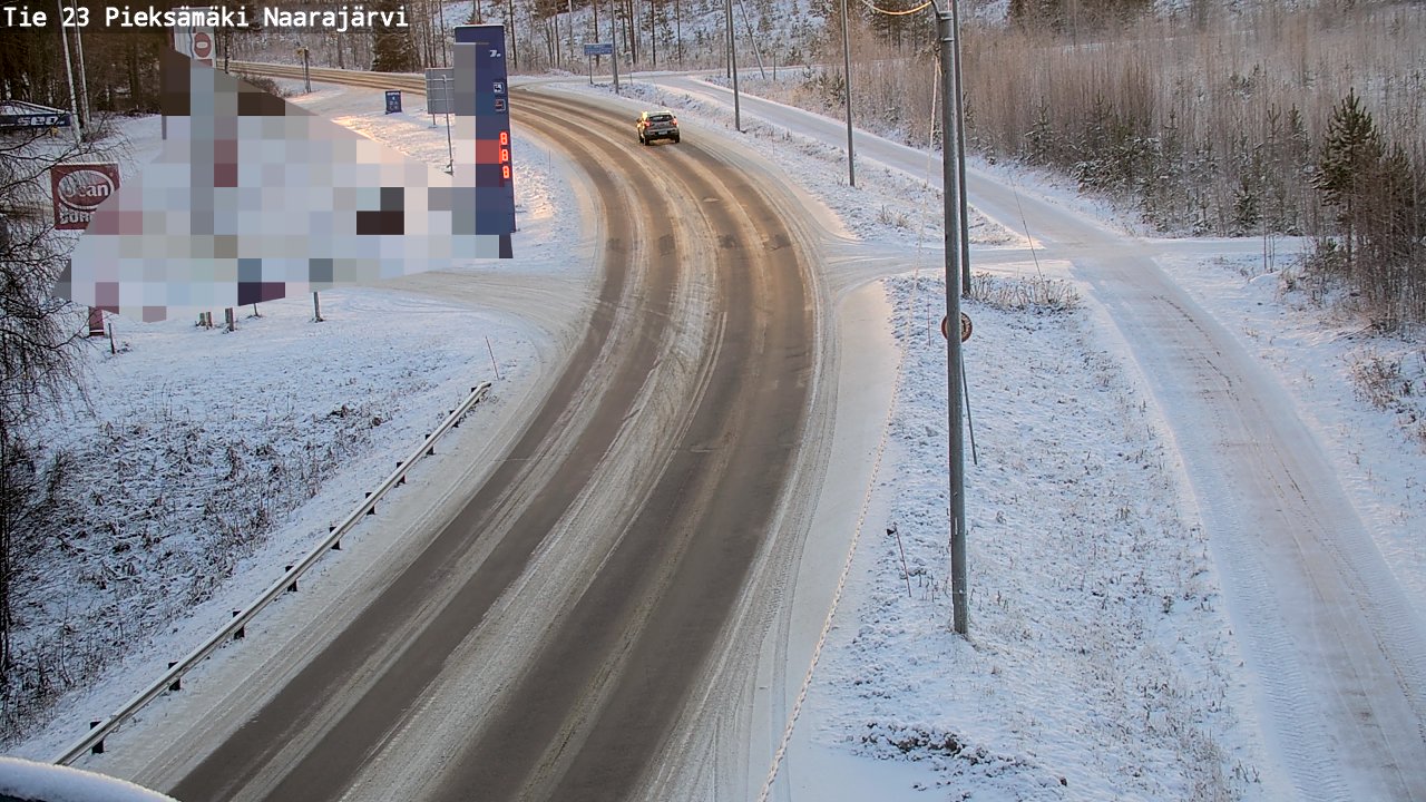 Kelikamerat Kuva Tie 23 Pieksämäki, Naarajärvi, Pieksämäki, Etelä-Savo