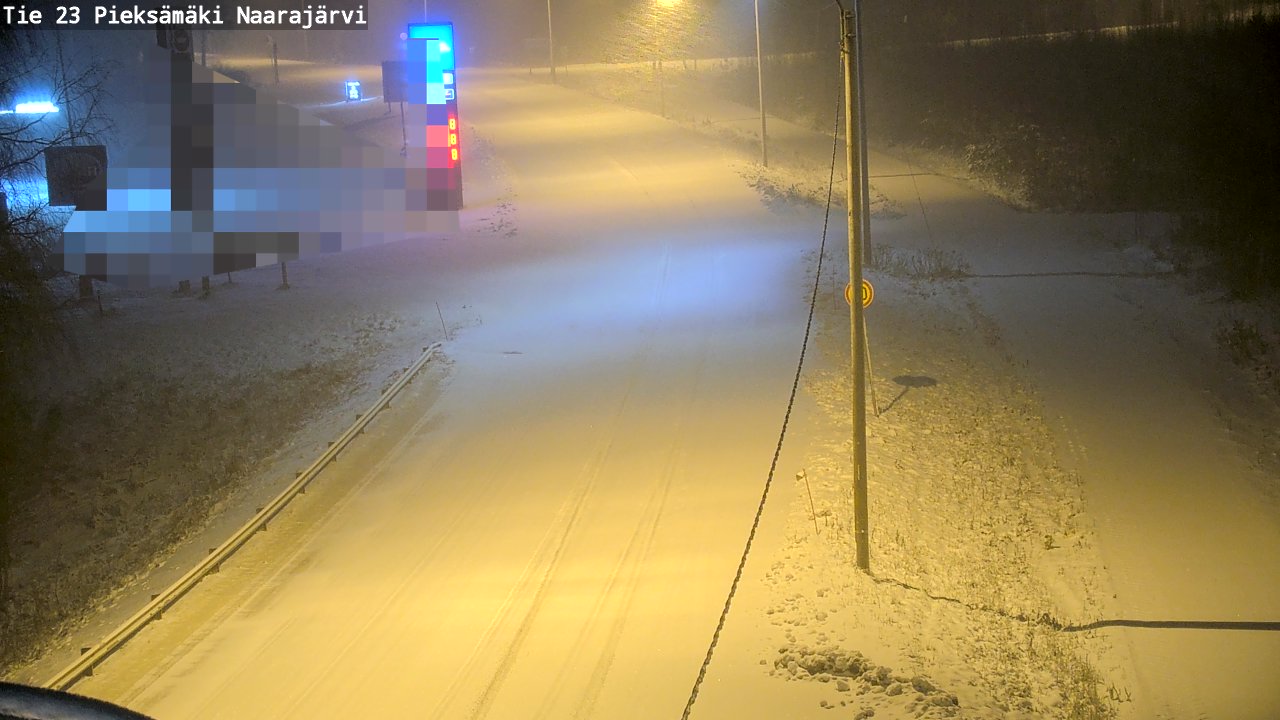 Kelikamerat Kuva Tie 23 Pieksämäki, Naarajärvi, Pieksämäki, Etelä-Savo