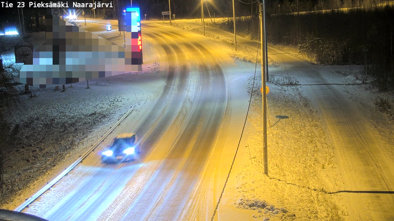 Kelikamerat Kuva Tie 23 Pieksämäki, Naarajärvi, Pieksämäki, Etelä-Savo