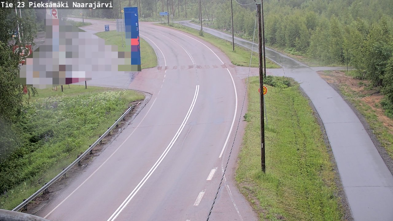 Kelikamerat Kuva Tie 23 Pieksämäki, Naarajärvi, Pieksämäki, Etelä-Savo
