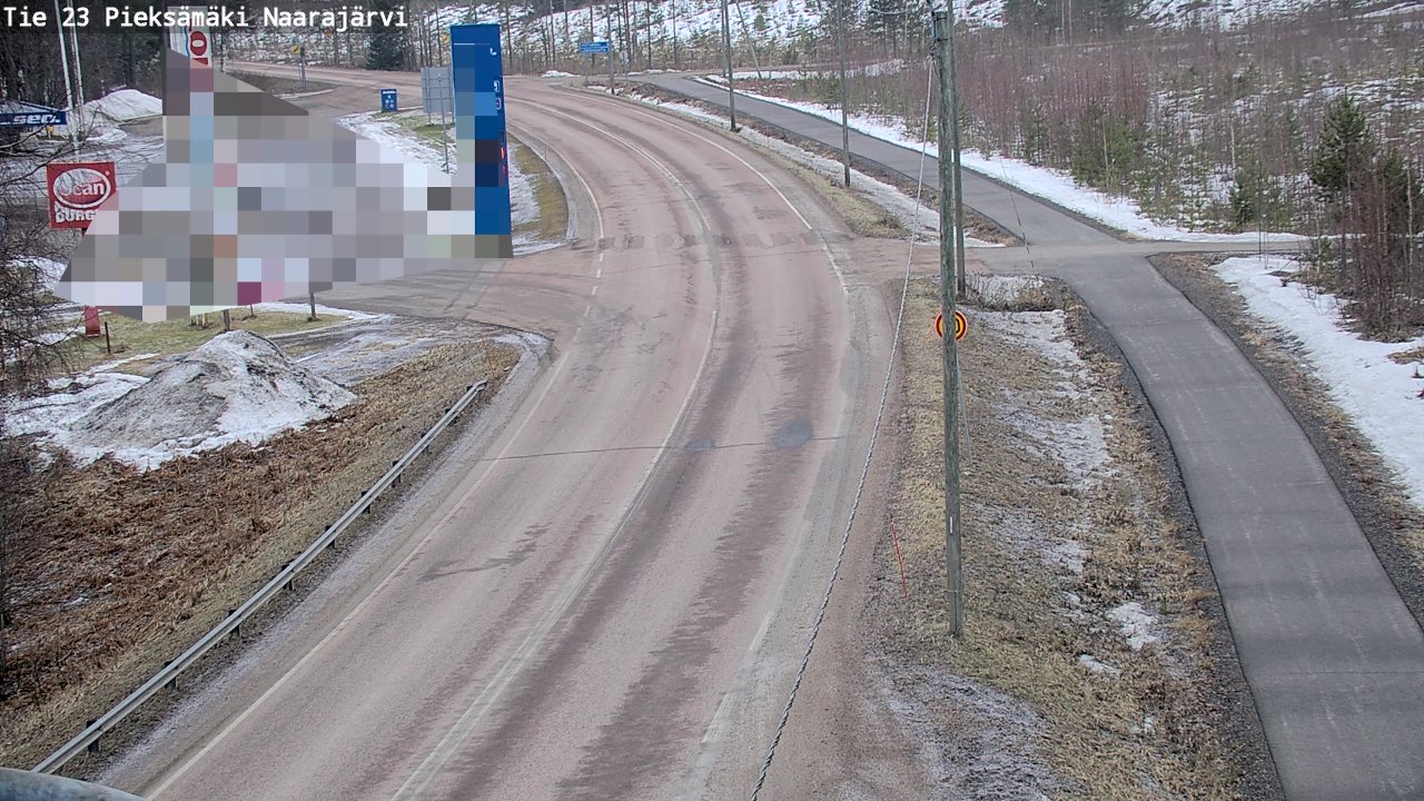 Kelikamerat Kuva Tie 23 Pieksämäki, Naarajärvi, Pieksämäki, Etelä-Savo