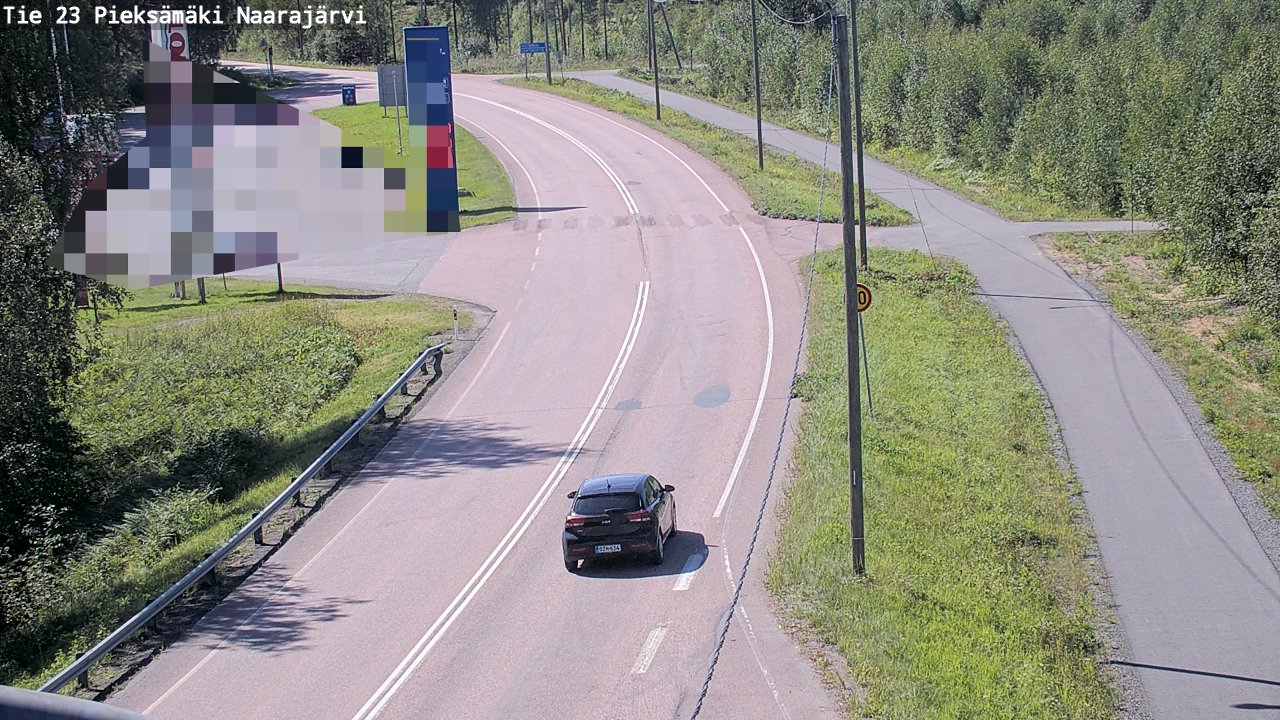 Kelikamerat Kuva Tie 23 Pieksämäki, Naarajärvi, Pieksämäki, Etelä-Savo