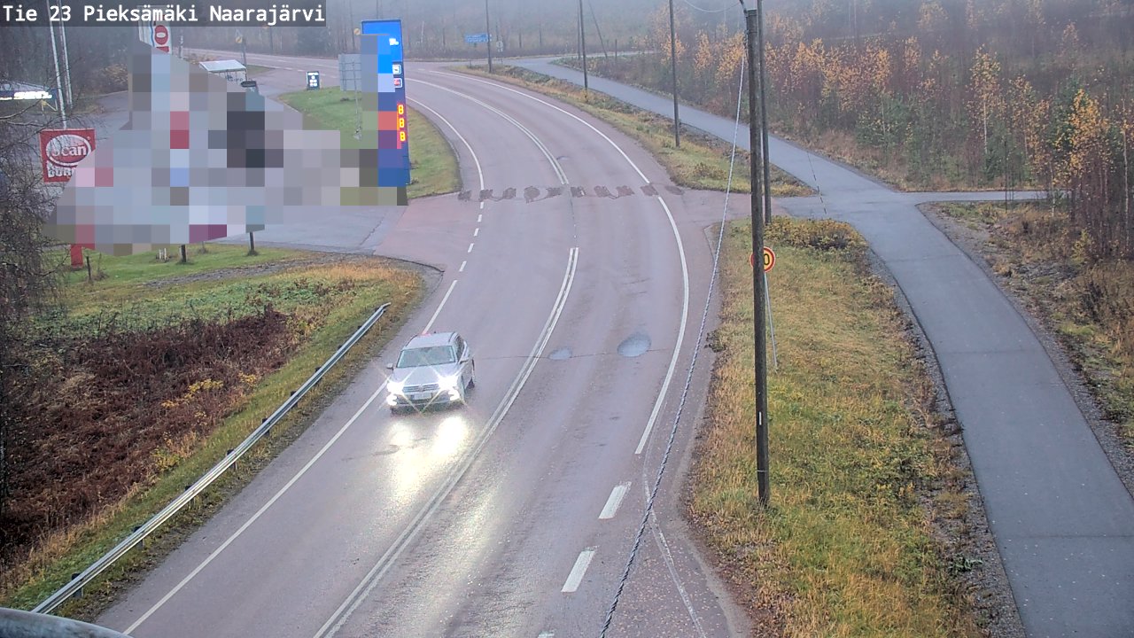Kelikamerat Kuva Tie 23 Pieksämäki, Naarajärvi, Pieksämäki, Etelä-Savo