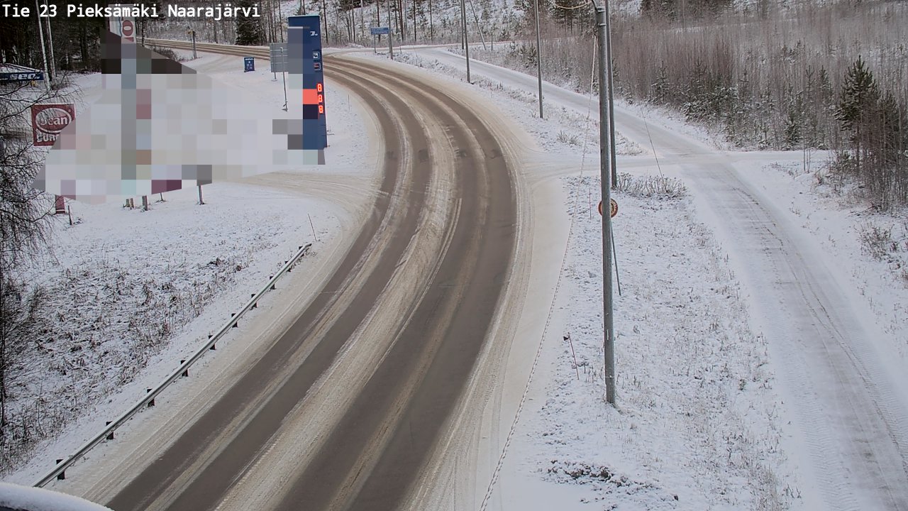 Kelikamerat Kuva Tie 23 Pieksämäki, Naarajärvi, Pieksämäki, Etelä-Savo