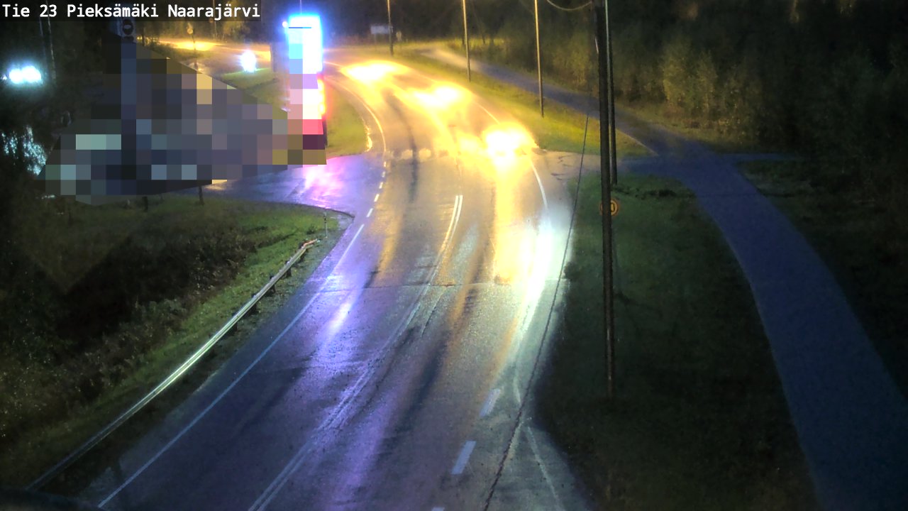 Weather Camera Image Road 23 Pieksämäki, Naarajärvi, Pieksämäki, Etelä-Savo