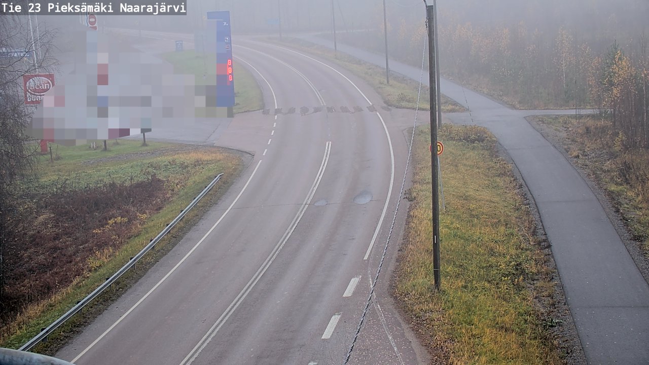 Kelikamerat Kuva Tie 23 Pieksämäki, Naarajärvi, Pieksämäki, Etelä-Savo