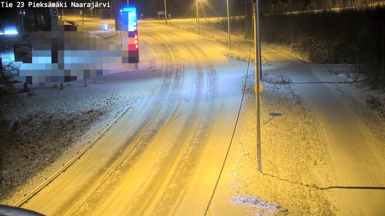 Kelikamerat Kuva Tie 23 Pieksämäki, Naarajärvi, Pieksämäki, Etelä-Savo