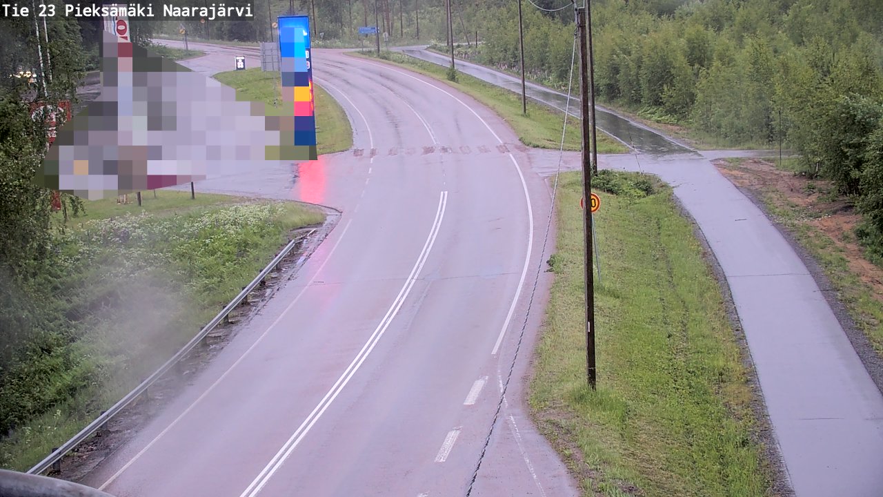 Kelikamerat Kuva Tie 23 Pieksämäki, Naarajärvi, Pieksämäki, Etelä-Savo