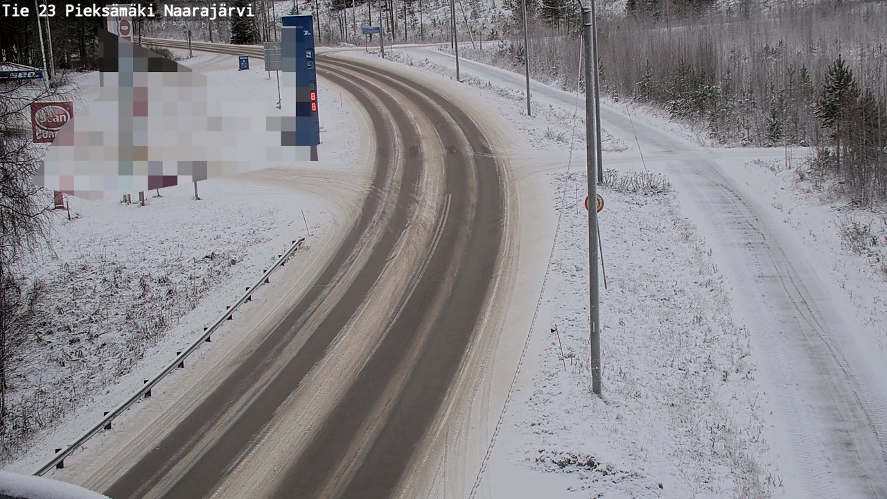 Kelikamerat Kuva Tie 23 Pieksämäki, Naarajärvi, Pieksämäki, Etelä-Savo