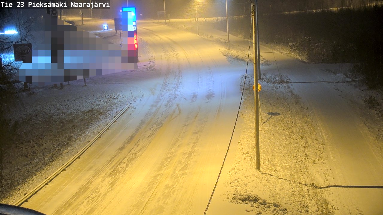 Kelikamerat Kuva Tie 23 Pieksämäki, Naarajärvi, Pieksämäki, Etelä-Savo