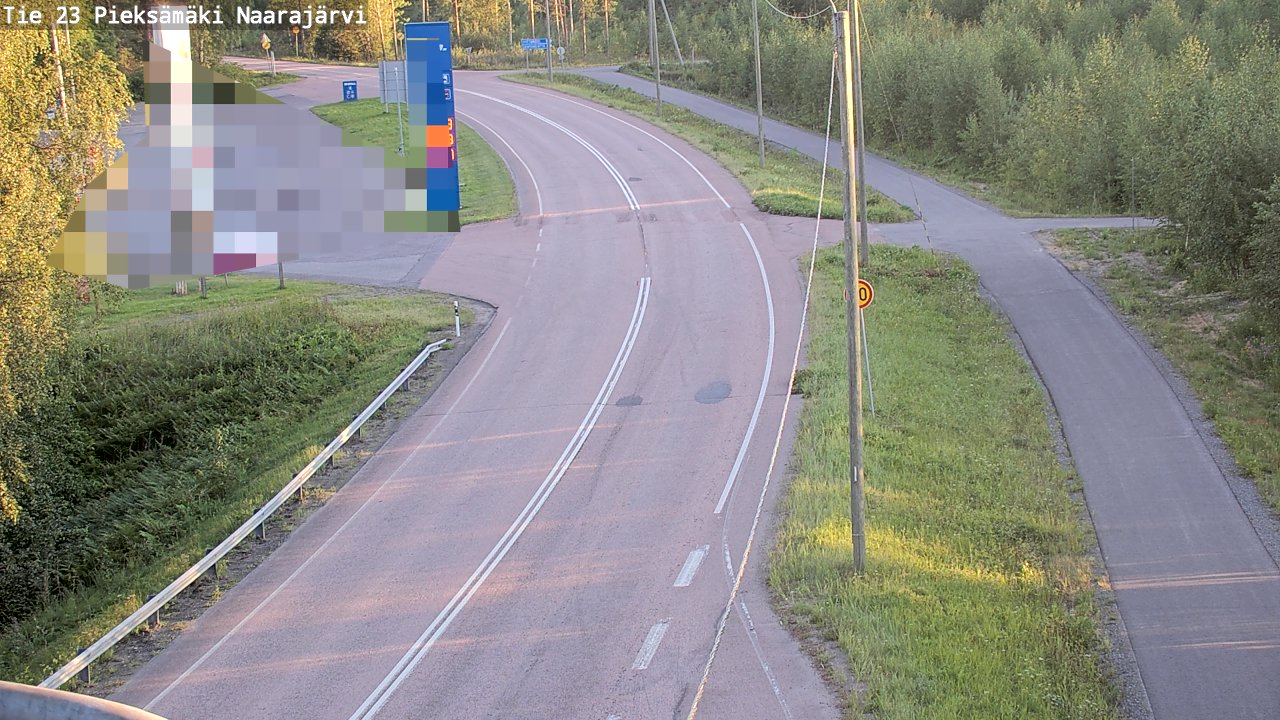 Kelikamerat Kuva Tie 23 Pieksämäki, Naarajärvi, Pieksämäki, Etelä-Savo