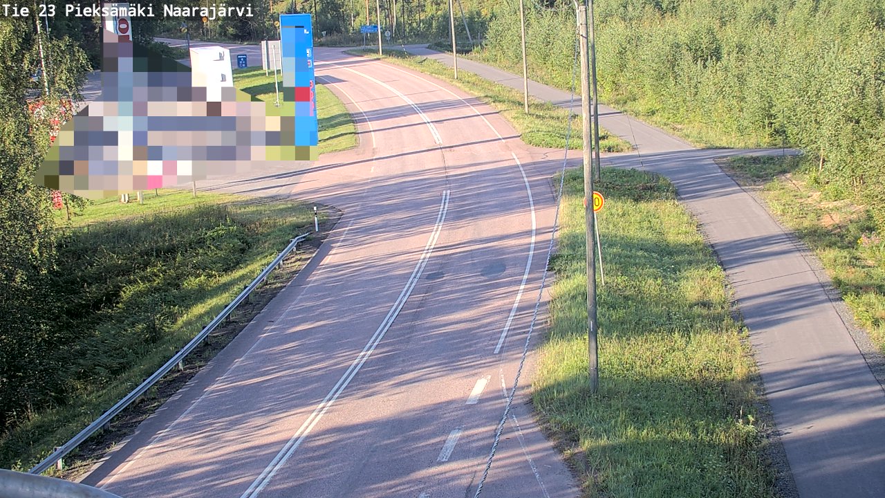 Kelikamerat Kuva Tie 23 Pieksämäki, Naarajärvi, Pieksämäki, Etelä-Savo