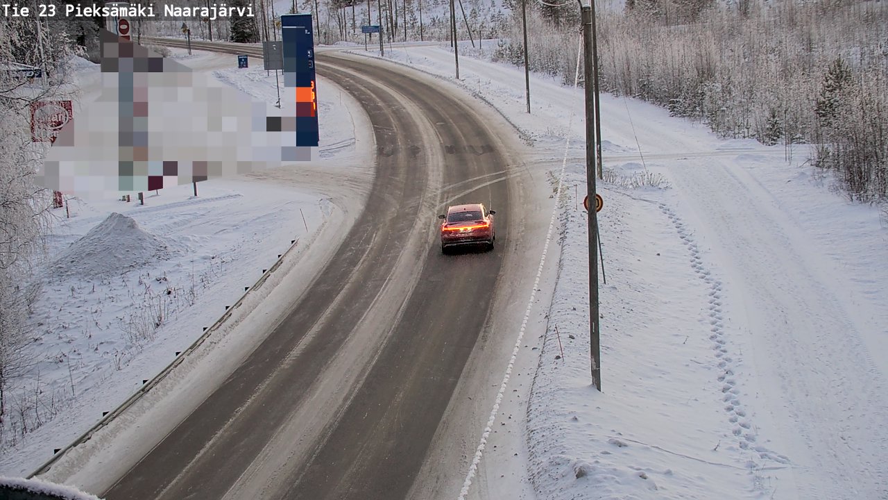 Kelikamerat Kuva Tie 23 Pieksämäki, Naarajärvi, Pieksämäki, Etelä-Savo