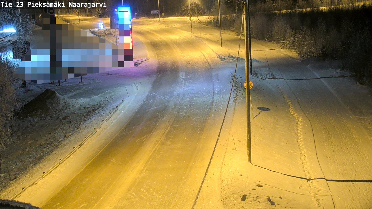Kelikamerat Kuva Tie 23 Pieksämäki, Naarajärvi, Pieksämäki, Etelä-Savo