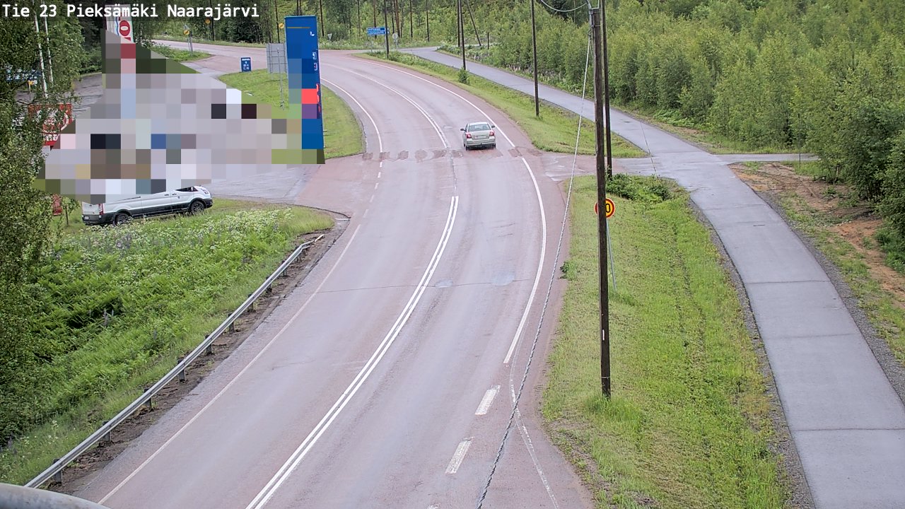 Kelikamerat Kuva Tie 23 Pieksämäki, Naarajärvi, Pieksämäki, Etelä-Savo