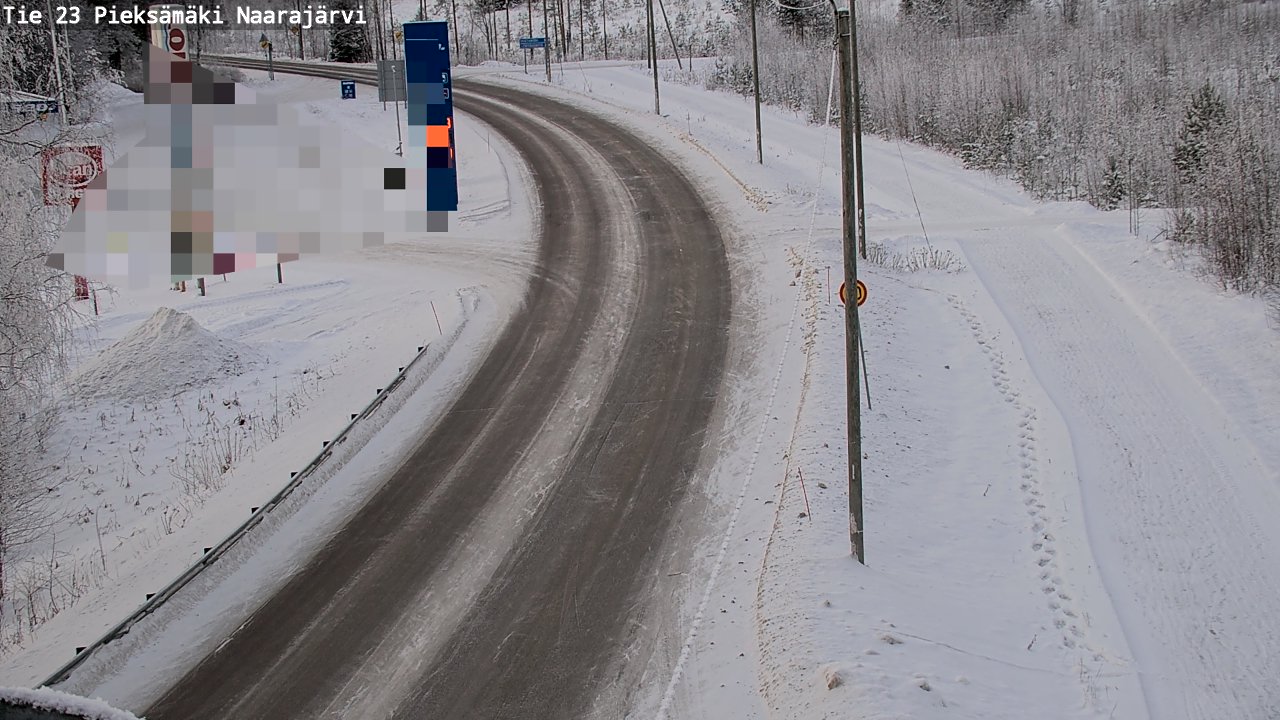 Kelikamerat Kuva Tie 23 Pieksämäki, Naarajärvi, Pieksämäki, Etelä-Savo