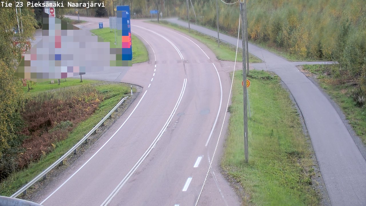 Weather Camera Image Road 23 Pieksämäki, Naarajärvi, Pieksämäki, Etelä-Savo