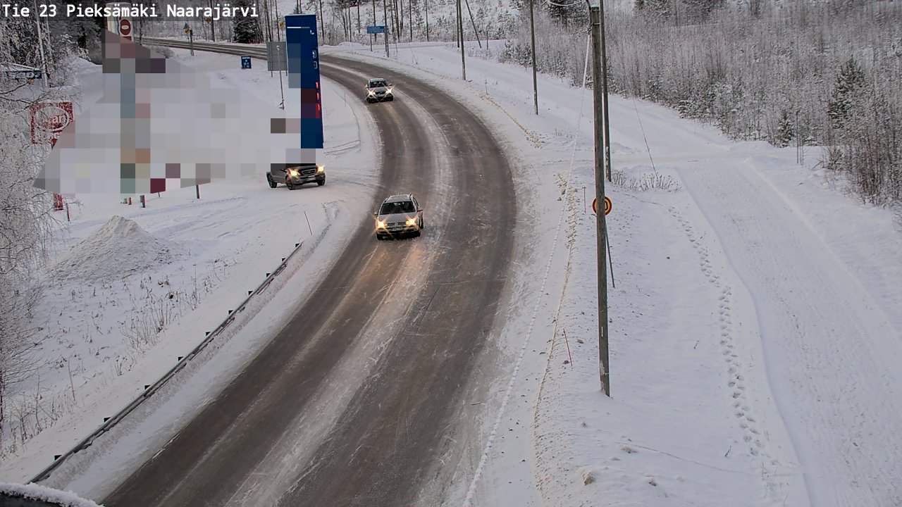Kelikamerat Kuva Tie 23 Pieksämäki, Naarajärvi, Pieksämäki, Etelä-Savo