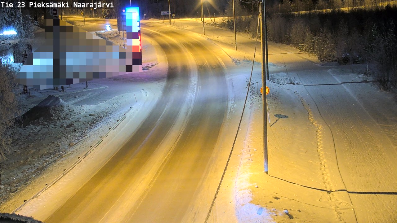 Kelikamerat Kuva Tie 23 Pieksämäki, Naarajärvi, Pieksämäki, Etelä-Savo